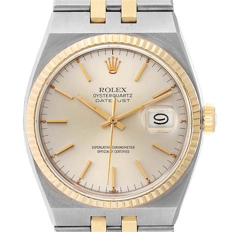 rolex datejust quartz price|Rolex oysterquartz Datejust 17013 price.